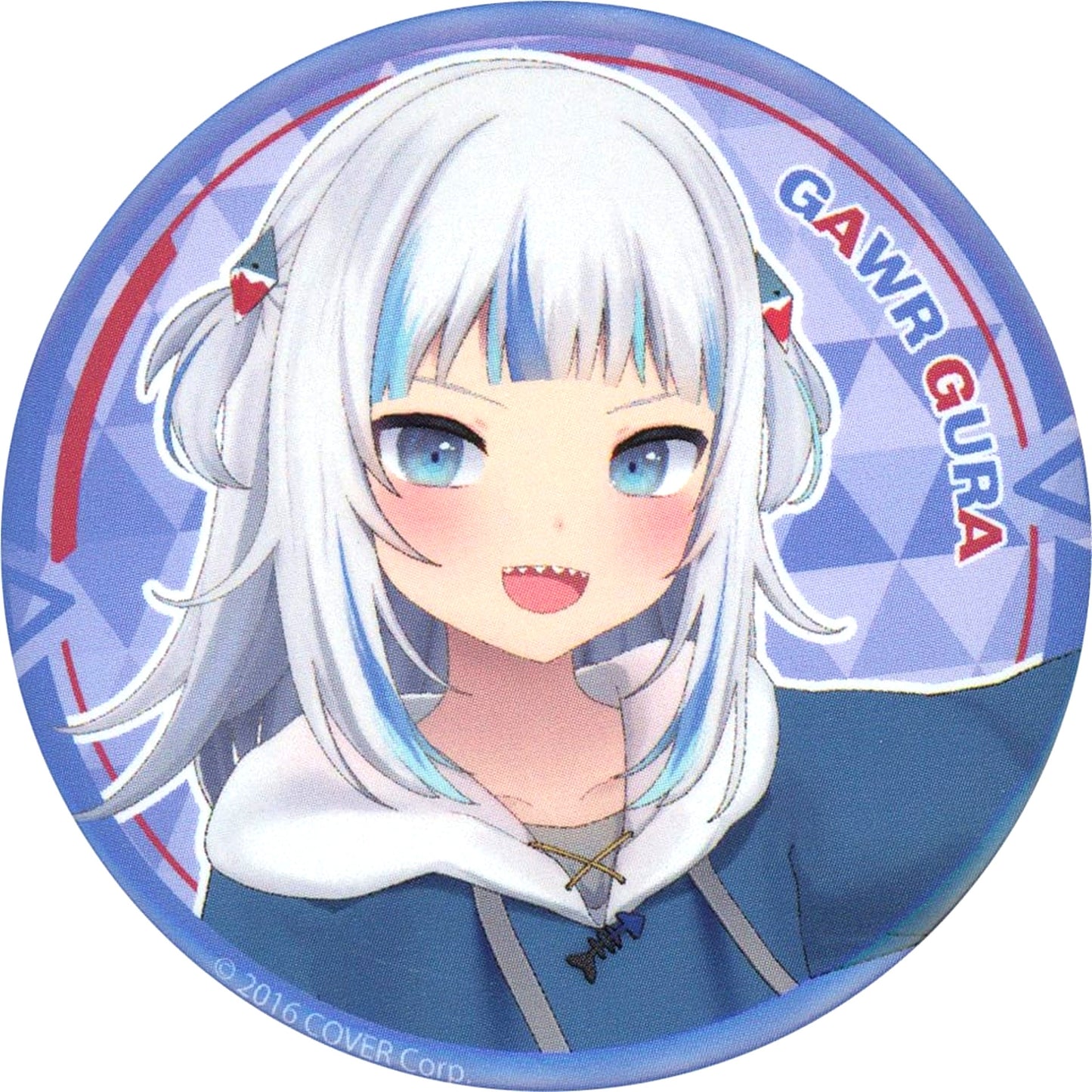 Virtual YouTuber hololive English Gawr Gura Starter Goods Random Button hololive English Myth Ver. [USED]