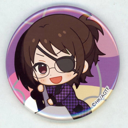 Attack on Titan Hange Zoe Mini Character Can Badge Botejyu Limited Buttons [USED]