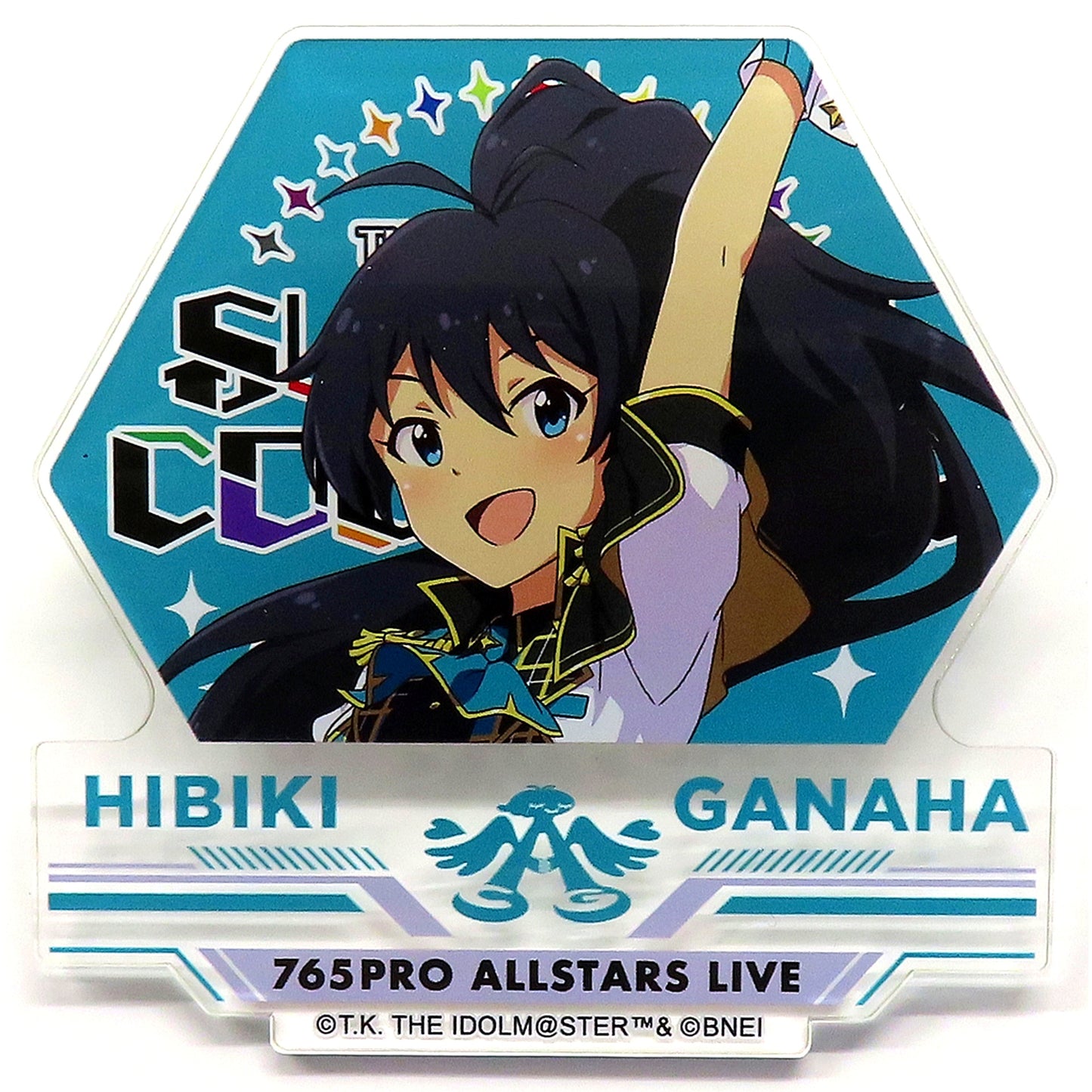 Hibiki Ganaha Official Produce Badge The Idolmaster 765PRO ALLSTARS LIVE SUNRICH COLORFUL [USED]