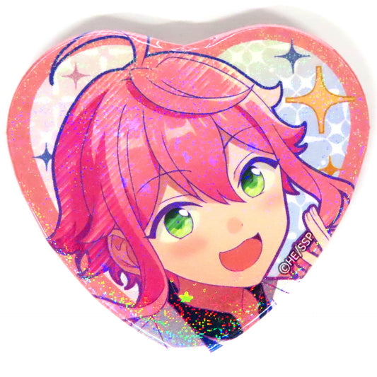 Tori Himemiya Ensemble Stars!! Cast Live Starry Symphony -the midnight sun- Heart Holo Button Collection Group A [USED]