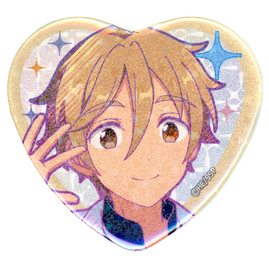 Tomoya Mashiro Ensemble Stars!! Heart Holo Button Collection The Midnight Sun Group B Cast Live Starry Symphony: The Midnight Sun Limited [USED]