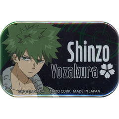Mission: Yozakura Family Shinzo Yozakura Metallic Can Badge Buttons [USED]