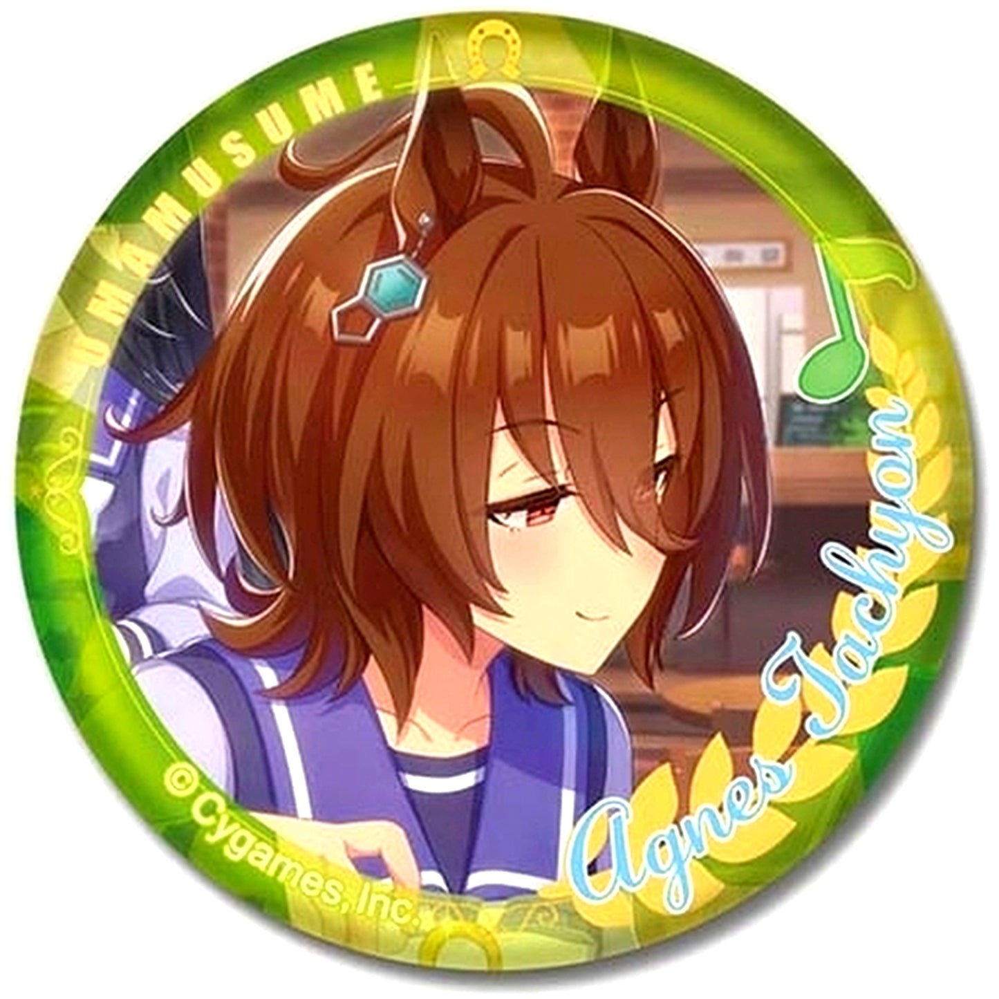 Agnes Tachyon Uma Musume Pretty Derby Button Vol.4 B [USED]