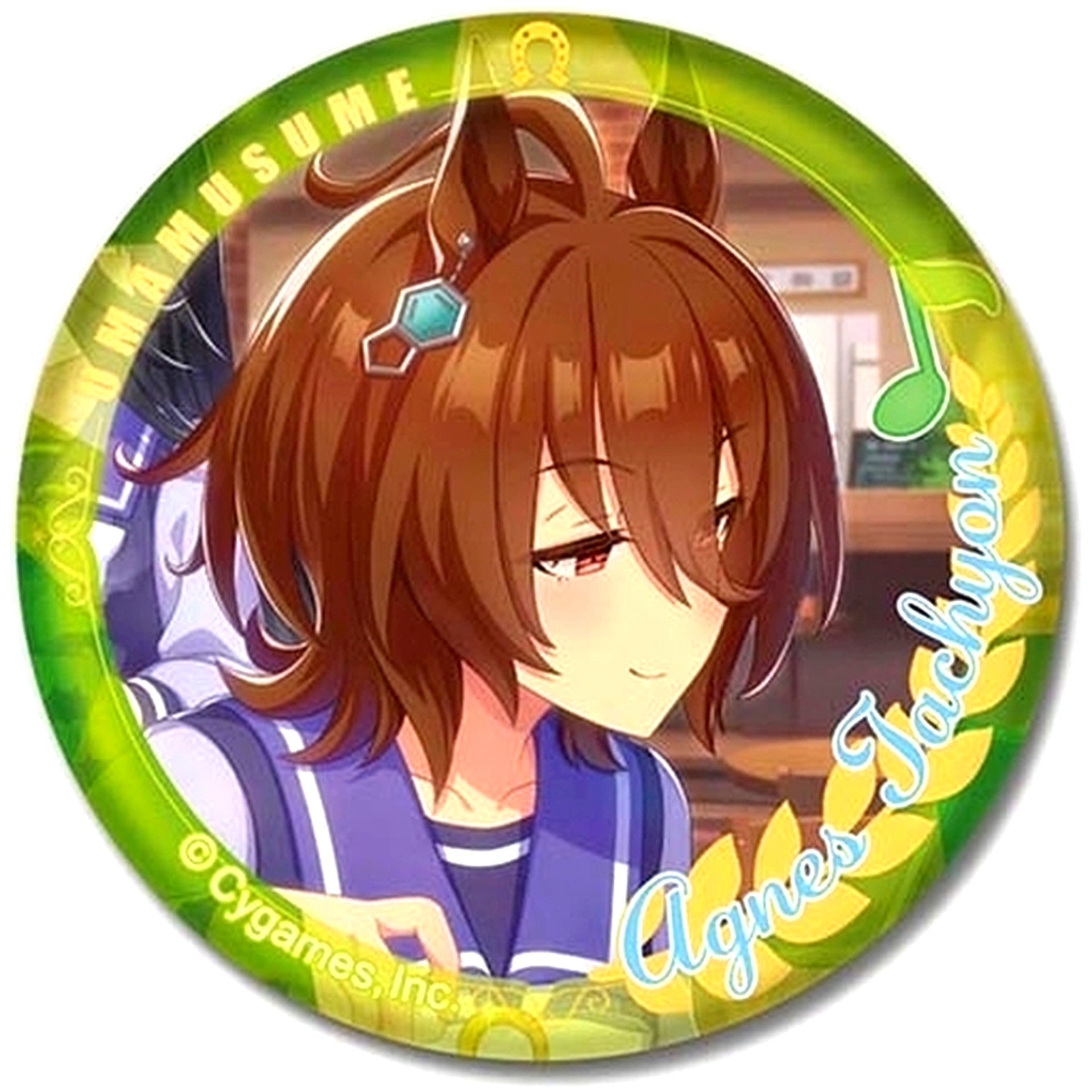 Agnes Tachyon Uma Musume Pretty Derby Button Vol.4 B [USED]