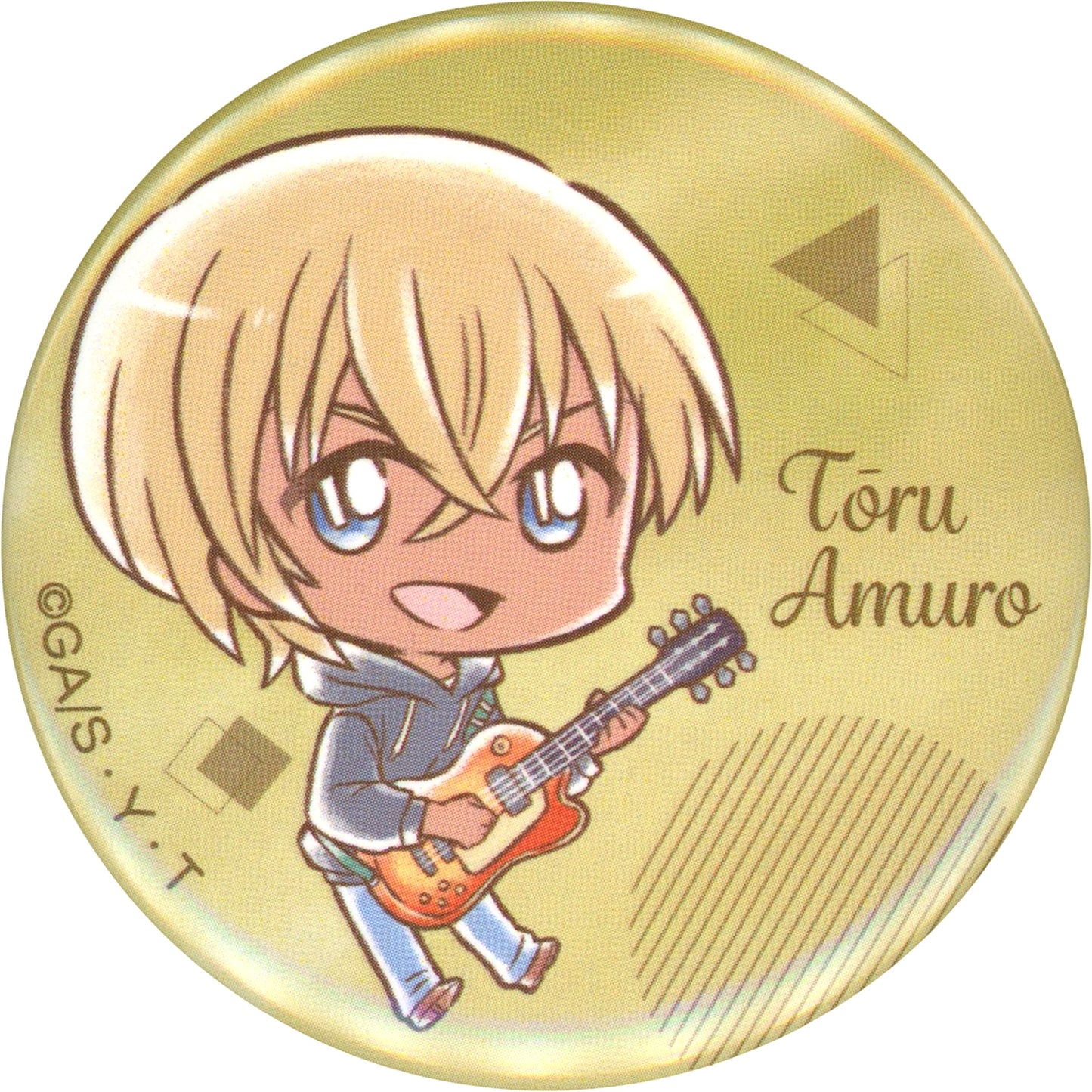 Toru Amuro Detective Conan Trading Button Collection Have fun! 2 [USED]