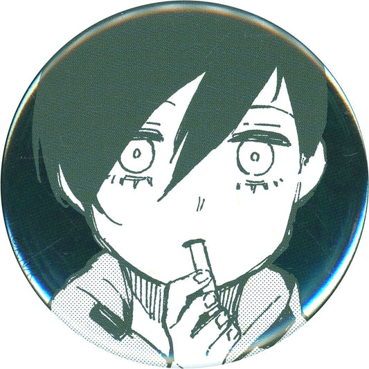 Rin Itoshi Blue Lock Chara Badge Collection Monochrome Hand on Chin Vol.2 Button BLUE LOCK Exhibition [USED]