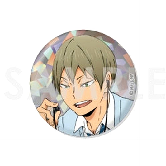 Akinori Konoha Haikyu!! Trading Hologram Button One Fine Day! [USED]