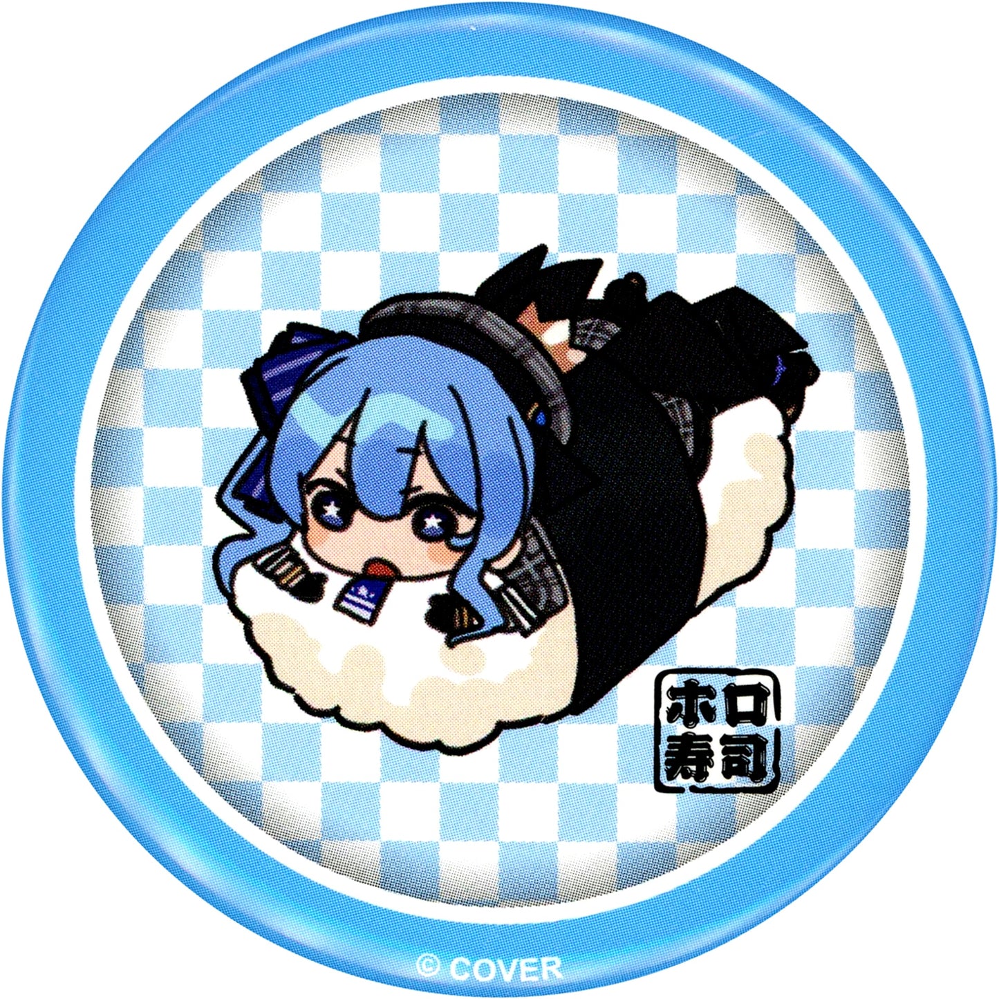 Hoshimachi Suisei hololive Random Button Vol.2 Virtual YouTuber Holo no Graffiti Holo Sushi Goods Series [USED]