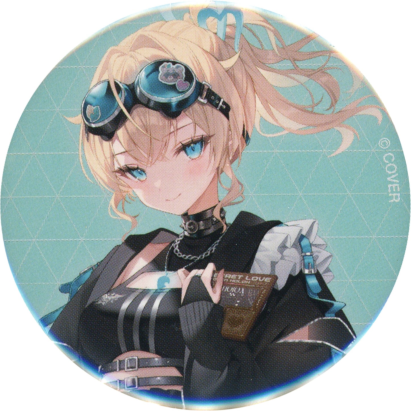 Kazama Iroha hololive Button Secret Love-Token holoX Virtual Youtuber [USED]