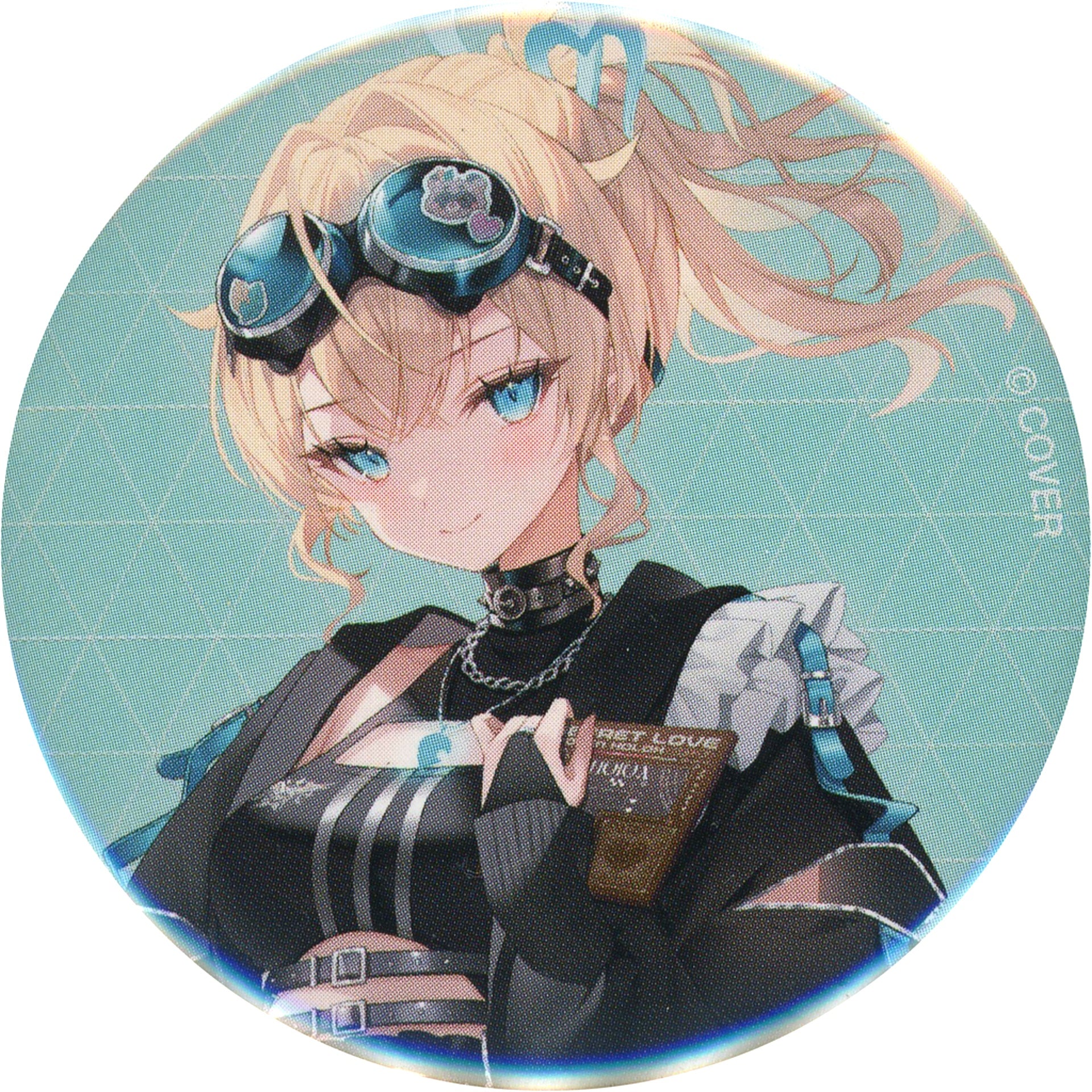 Kazama Iroha hololive Button Secret Love-Token holoX Virtual Youtuber [USED]