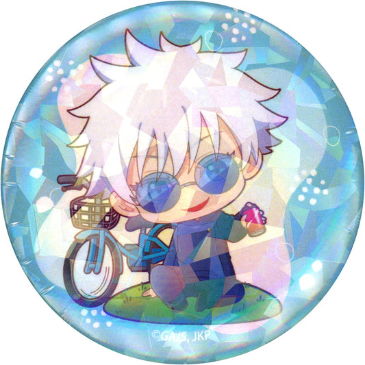 Satoru Gojo Break Jujutsu Kaisen Kaigyoku Tamaori Pop Up Shop Cycling Trading Chibi Chara Hologram Button Break Ver. [USED]