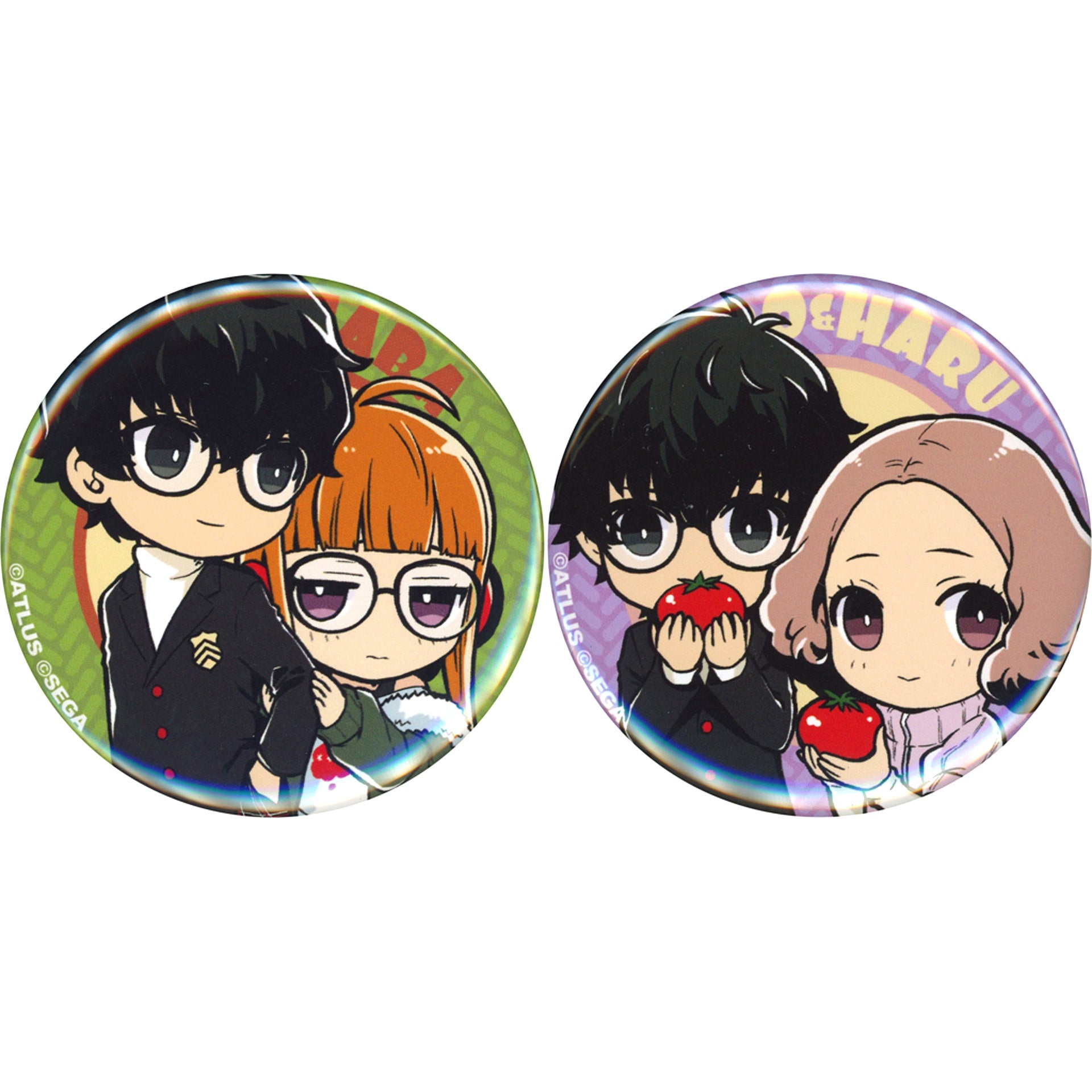 Single Item Group Set of 2 Persona 5 Investigation Report Made by Everyone Vol.3 Bundle Bonus Button [USED]