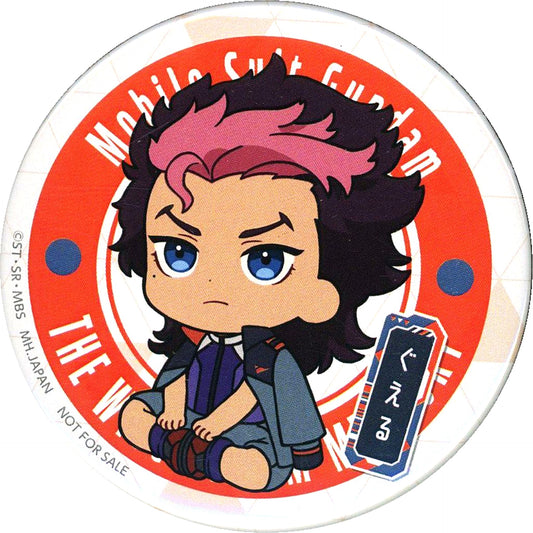 Guel Jeturk Can Badge Lookup Guel Jeturk Mobile Suit Gundam The Witch from Mercury Animate Purchase Bonus [USED]