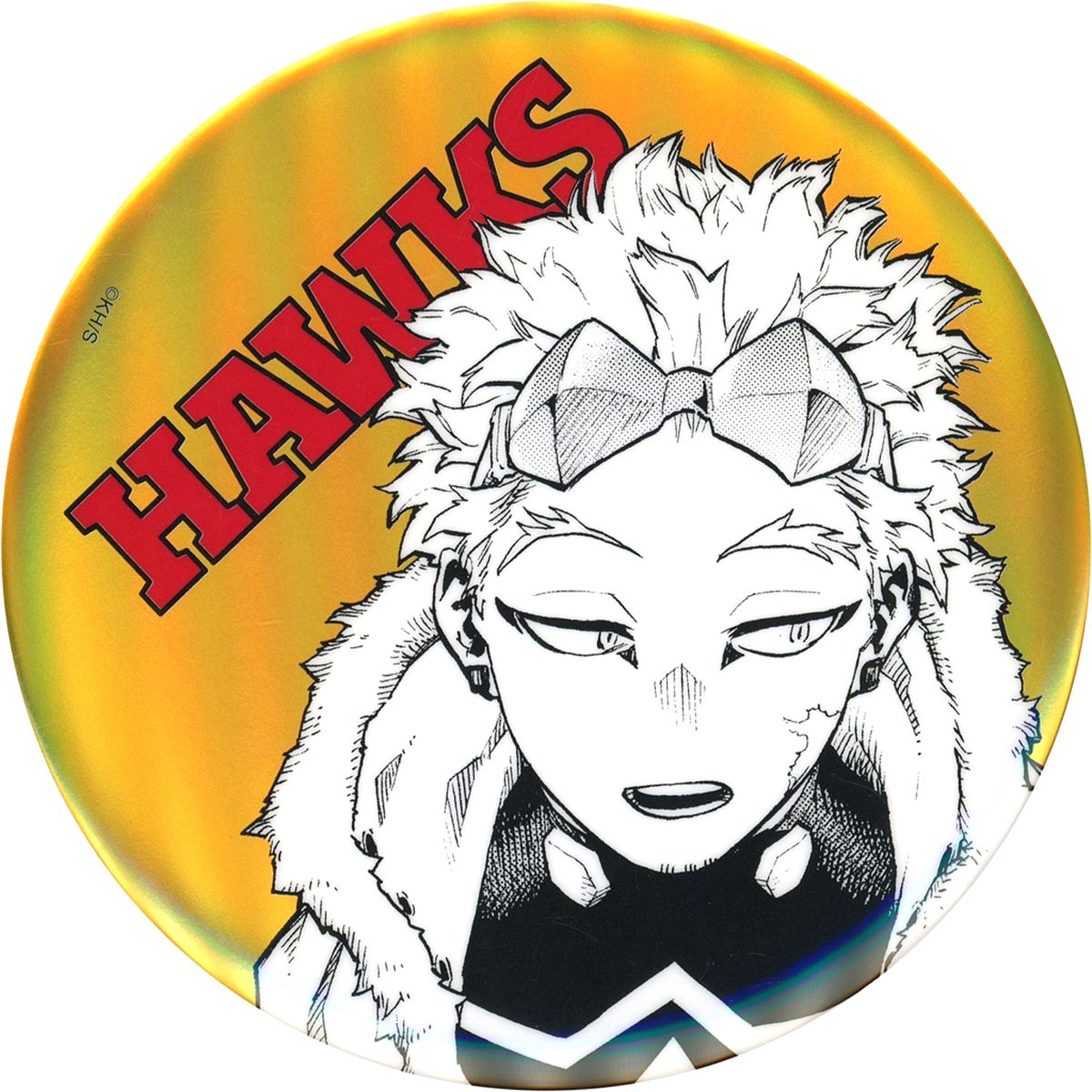Hawks 57 My Hero Academia All Star Big Button [USED]