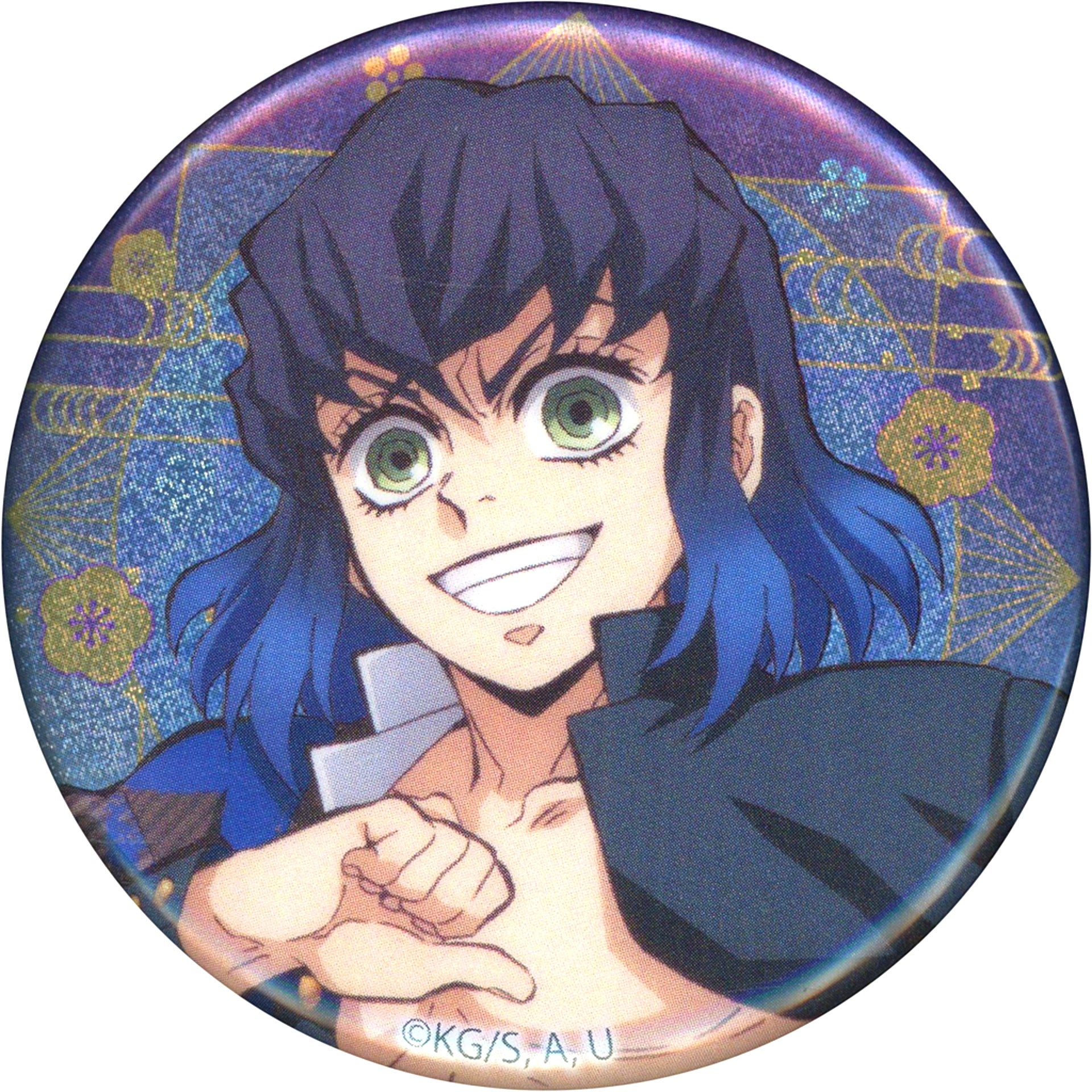 Inosuke Hashibira Demon Slayer: Kimetsu no Yaiba Kimetsu Sai Anime 5th Anniv Fes Random Button [USED]