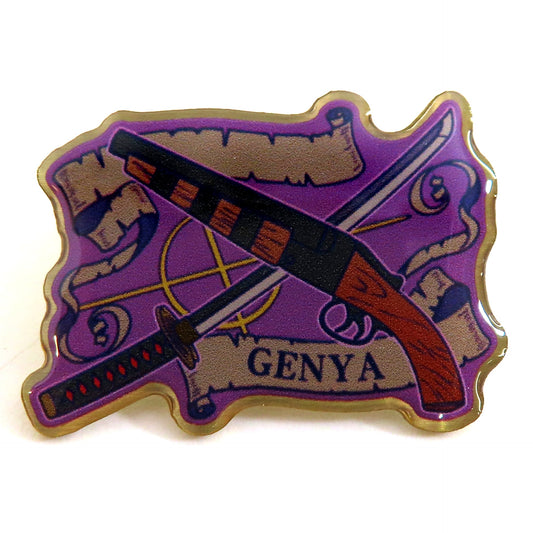 Genya Shinazugawa Demon Slayer Kimetsu Festival Anime 5th Anniversary Festival Random Pins Vol. 2 [USED]
