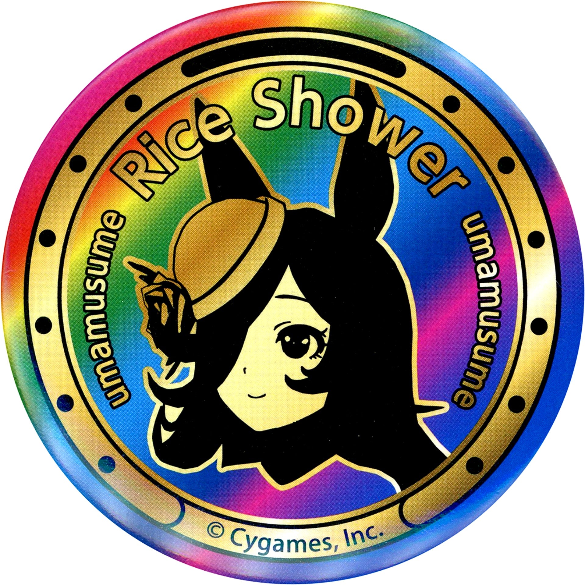 Rice Shower Uma Musume Pretty Derby x Suntory BOSS Button Target Product Purchase Bonus [USED]