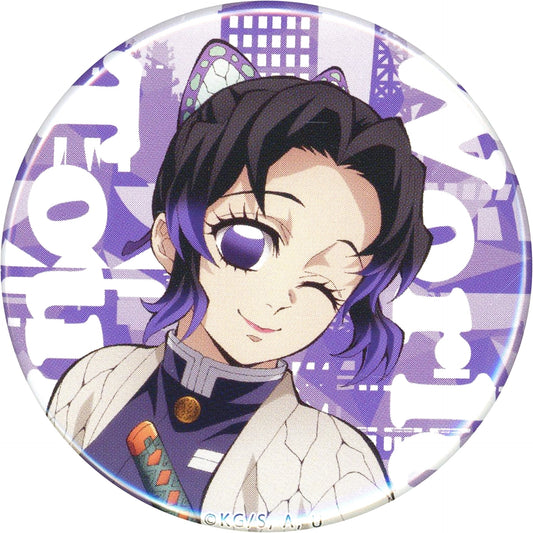 Shinobu Kocho Demon Slayer: Kimetsu no Yaiba World Tour 2024 Drawn Illustration Random Button Theater Goods [USED]