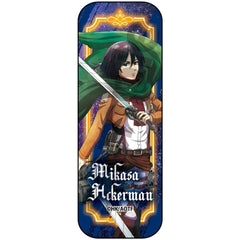 Attack on Titan Mikasa Ackerman Be Determined Long Can Badge Buttons [USED]