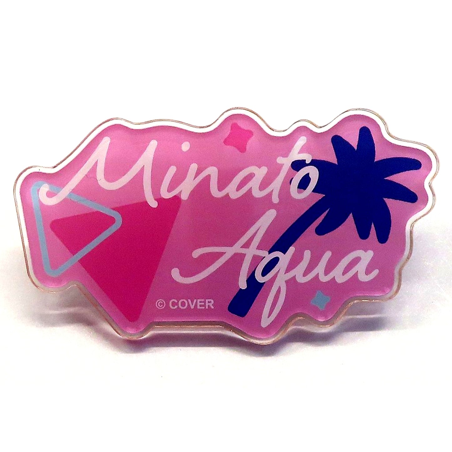 Minato Aqua hololive Acrylic Name Badge Virtual YouTuber SUPER EXPO 2024 [USED]