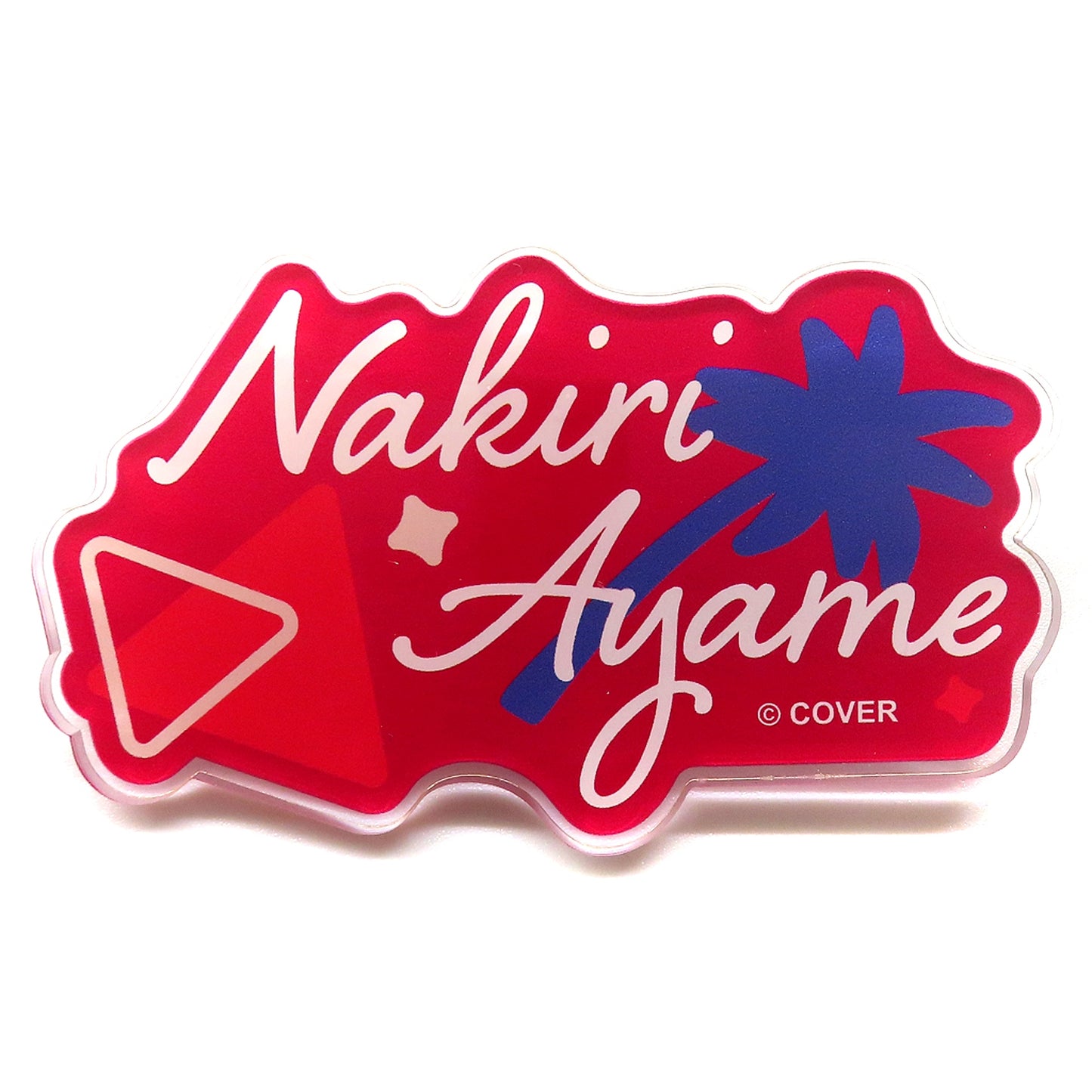 Nakiri Ayame Acrylic Name Badge Virtual YouTuber Hololive SUPER EXPO 2024 [USED]
