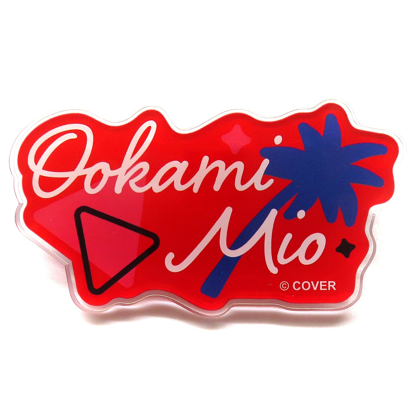 Ookami Mio Acrylic Name Button Virtual YouTuber Hololive hololive SUPER EXPO 2024 [USED]
