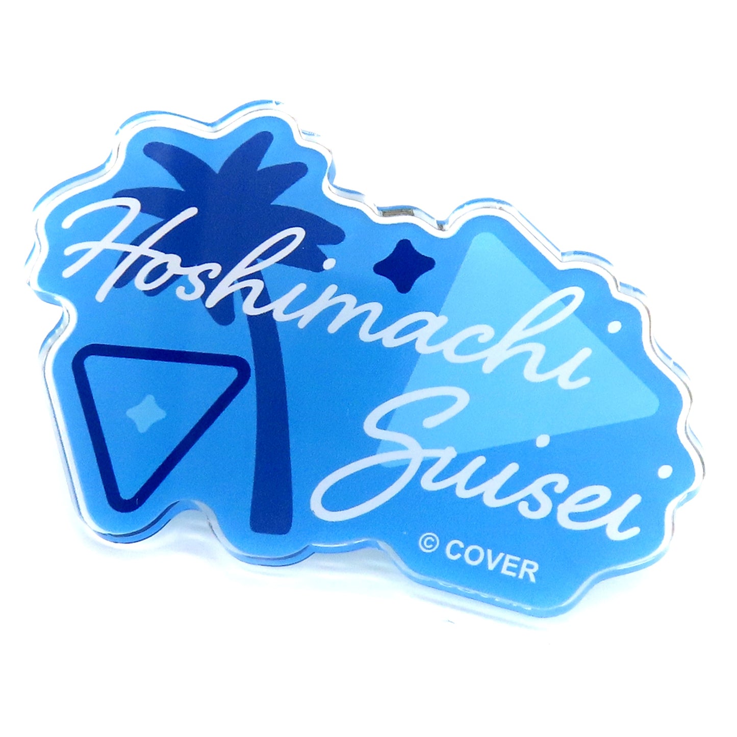 Hoshimachi Suisei hololive Acrylic Name Badge Virtual YouTuber SUPER EXPO 2024 [USED]
