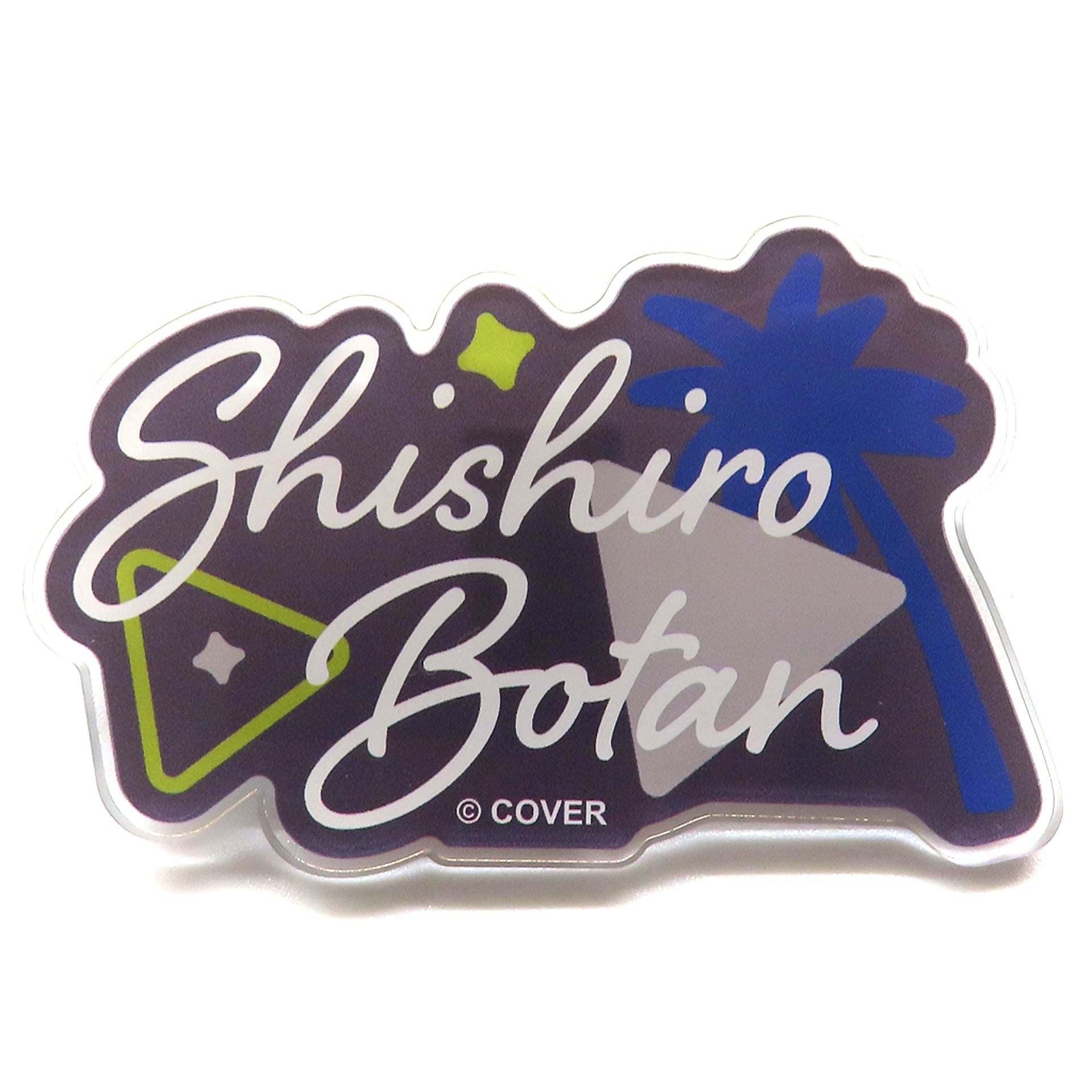 Shishiro Botan hololive Acrylic Name Badge Virtual YouTuber SUPER EXPO 2024 [USED]