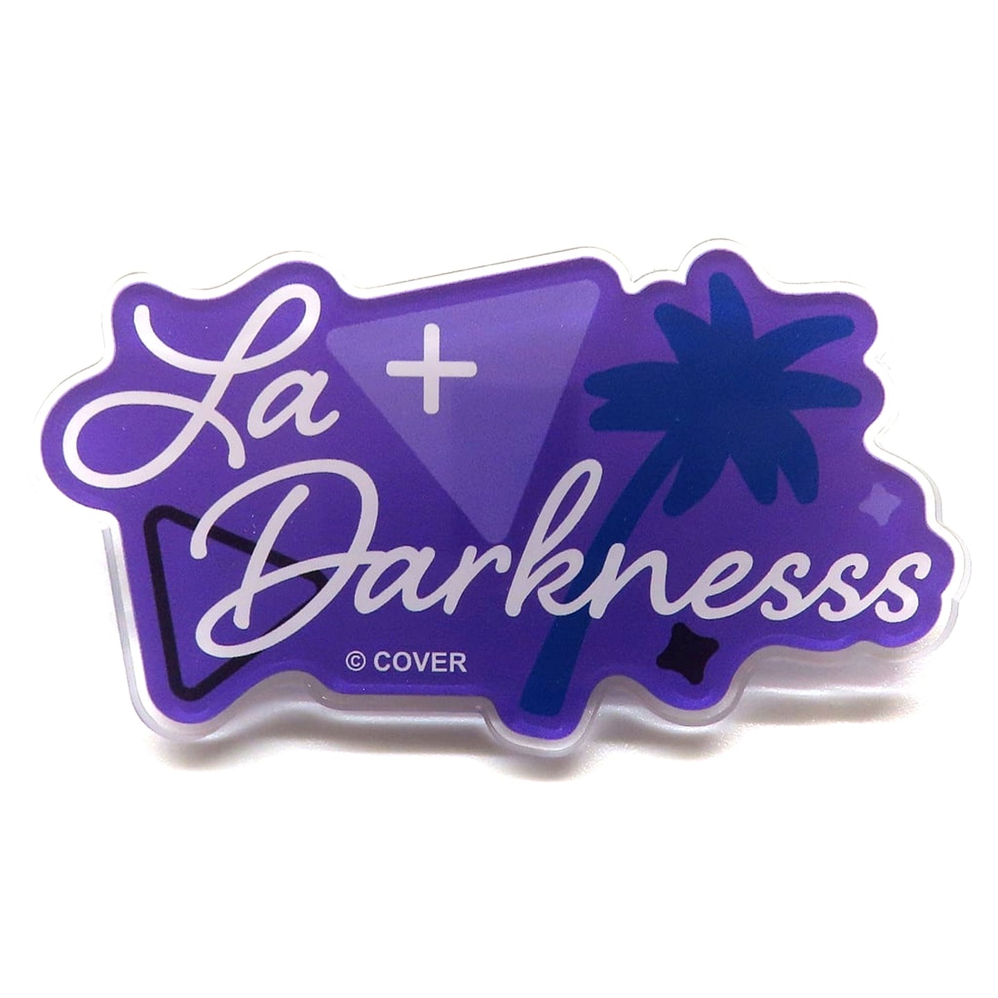 Laplus Darknesss Virtual YouTuber Hololive SUPER EXPO 2024 Acrylic Name Button [USED]