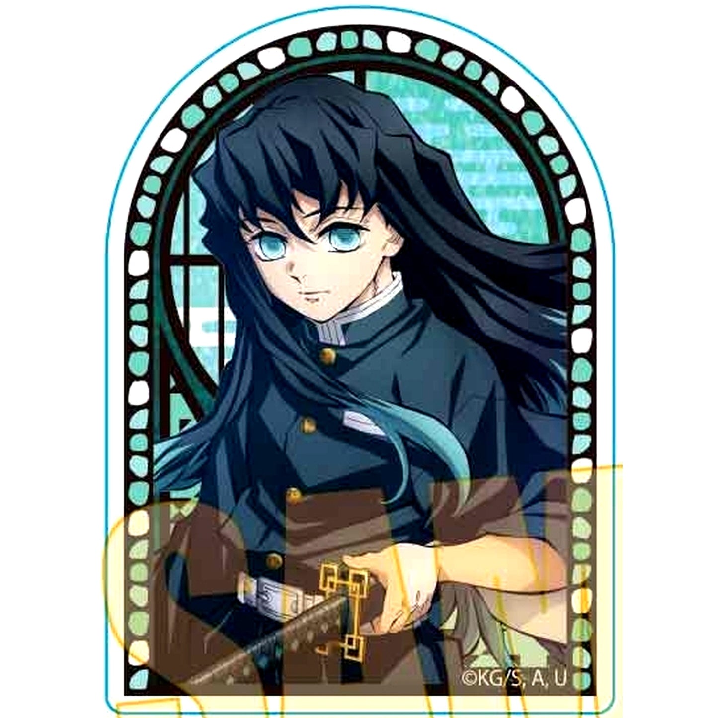 Muichiro Tokito Standy Acrylic Badge Demon Slayer: Kimetsu no Yaiba [USED]