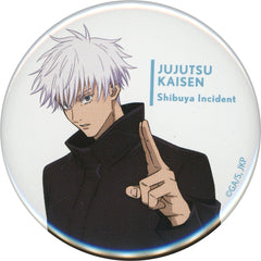 Jujutsu Kaisen: Shibuya Incident Satoru Gojo Can Badge Mappa Tsutaya Limited Buttons [USED]