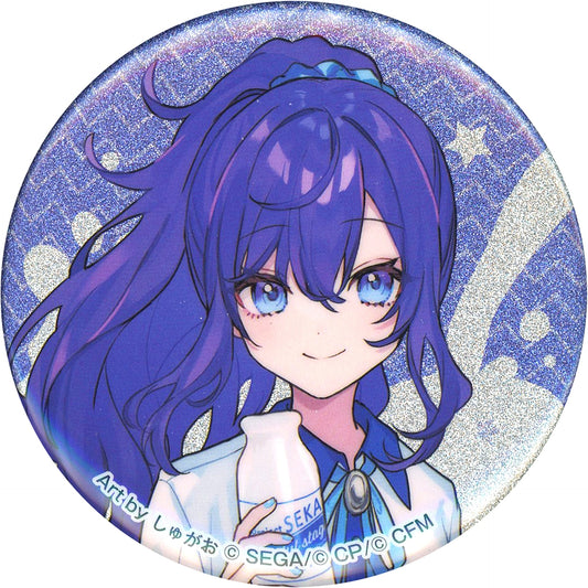 Mafuyu Asahina Project SEKAI Colorful Stage! feat. Hatsune Miku x Lawson Glitter Button B [USED]