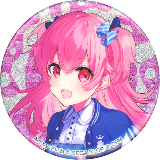 Airi Momoi Project SEKAI Colorful Stage! feat. Hatsune Miku x Lawson Glitter Button C [USED]