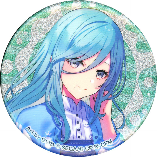 Shizuku Hinomori Project SEKAI Colorful Stage! feat. Hatsune Miku x Lawson Glitter Button C [USED]