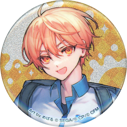 Hatsune Miku: Colorful Stage! Tsukasa Tenma Glitter Can Badge C LAWSON Limited Buttons [USED]