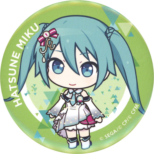 Hatsune Miku Stage SEKAI Hatsune Miku: Colorful Stage! Chibi Character Button Collection More More Jump! LAWSON Limited [USED]