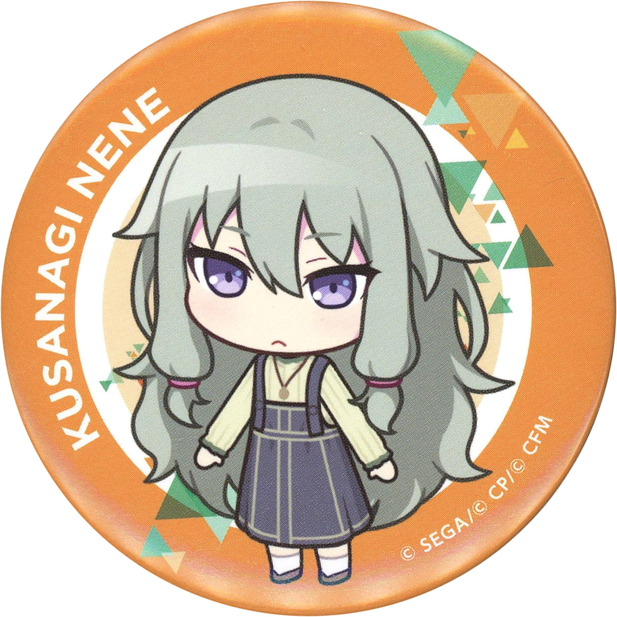 Hatsune Miku: Colorful Stage! Nene Kusanagi Chibi Character Can Badge Collection Wonderlands X Showtime LAWSON Limited Buttons [USED]