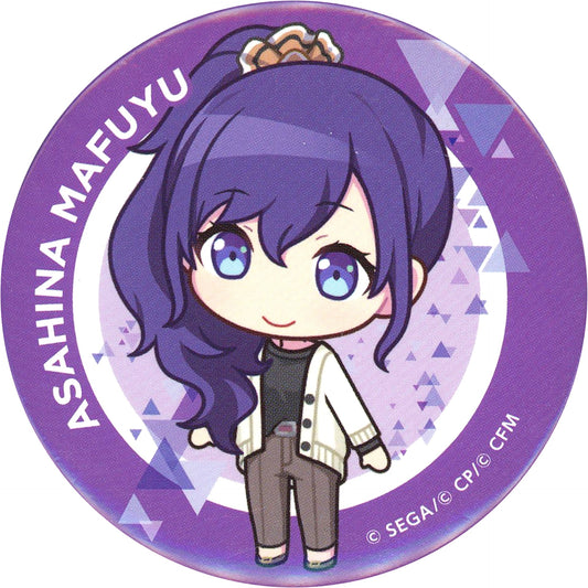 Mafuyu Asahina Project SEKAI COLORFUL STAGE! feat. Hatsune Miku x Lawson Chibi Character Button Collection Nightcord at 25:00 [USED]