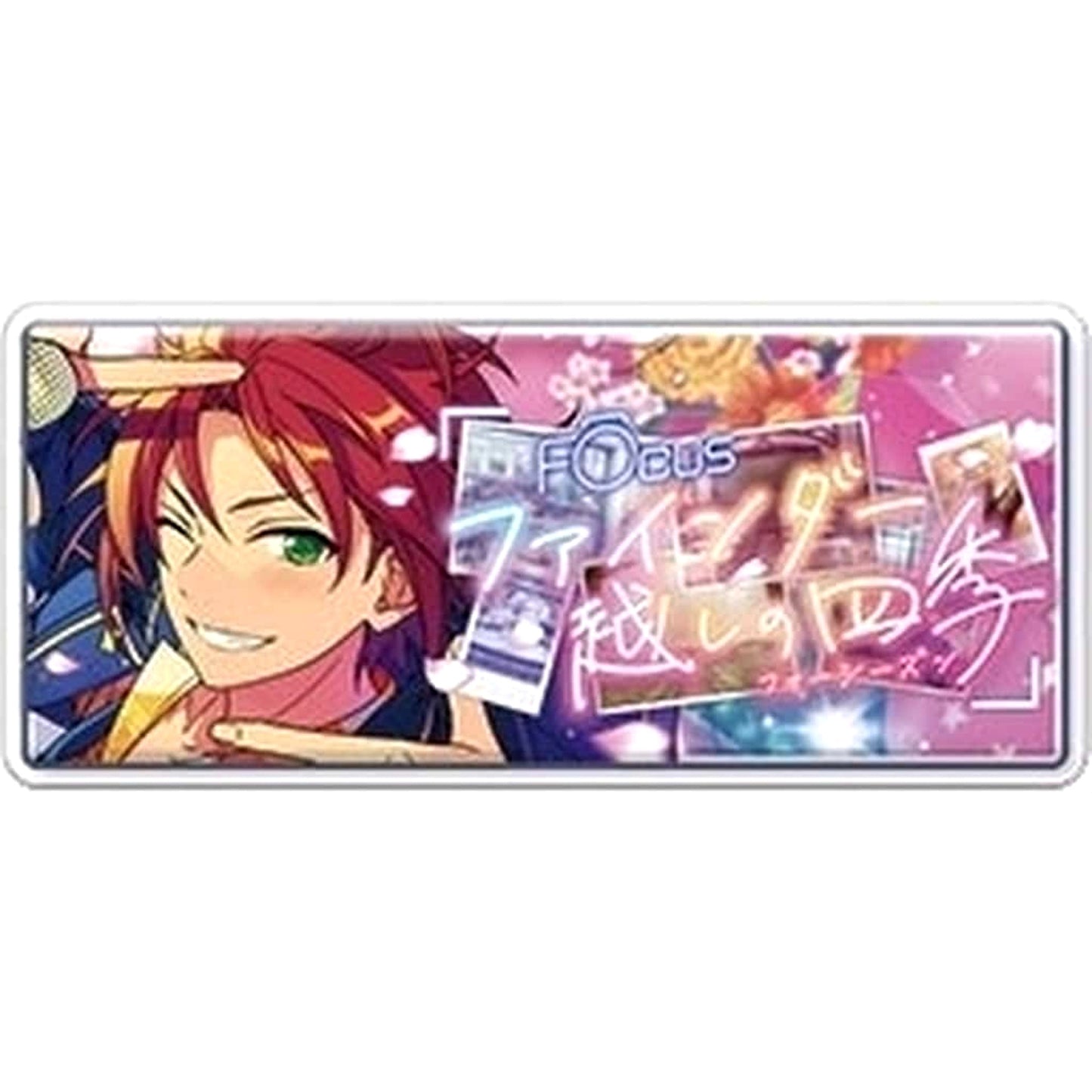 Mao Isara Ensemble Stars!! Banner Badge Collection Season2 Spotlight Ver. [USED]