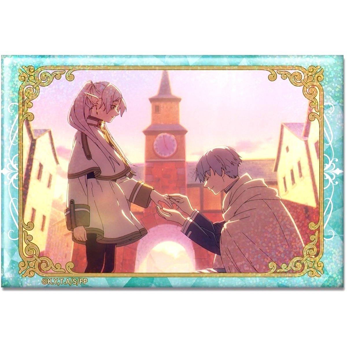 Frieren, Himmel Frieren: Beyond Journey's End Design 30 Hologram Button Ver.2 [USED]