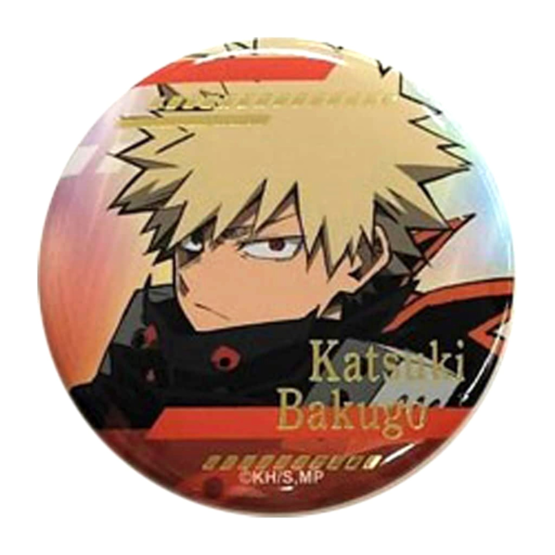 My Hero Academia Katsuki Bakugo Trading Can Badge Season 7 New Visual Foil-Stamped Ver. Buttons [USED]