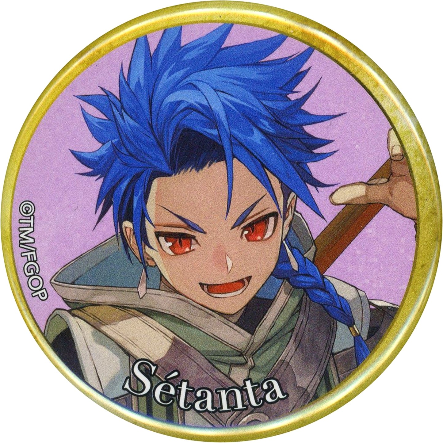 Saber Setanta Fate/Grand Order Spirit Origin Summon Button Vol 11 AnimeJapan 2024 Goods [USED]