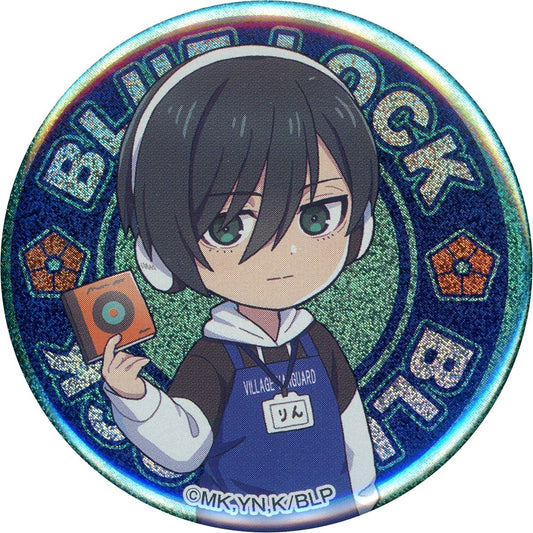 Rin Itoshi Blue Lock x Village Vanguard Hologram Button [USED]