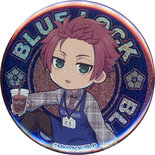 Sae Itoshi Blue Lock Village Vanguard Hologram Button [USED]