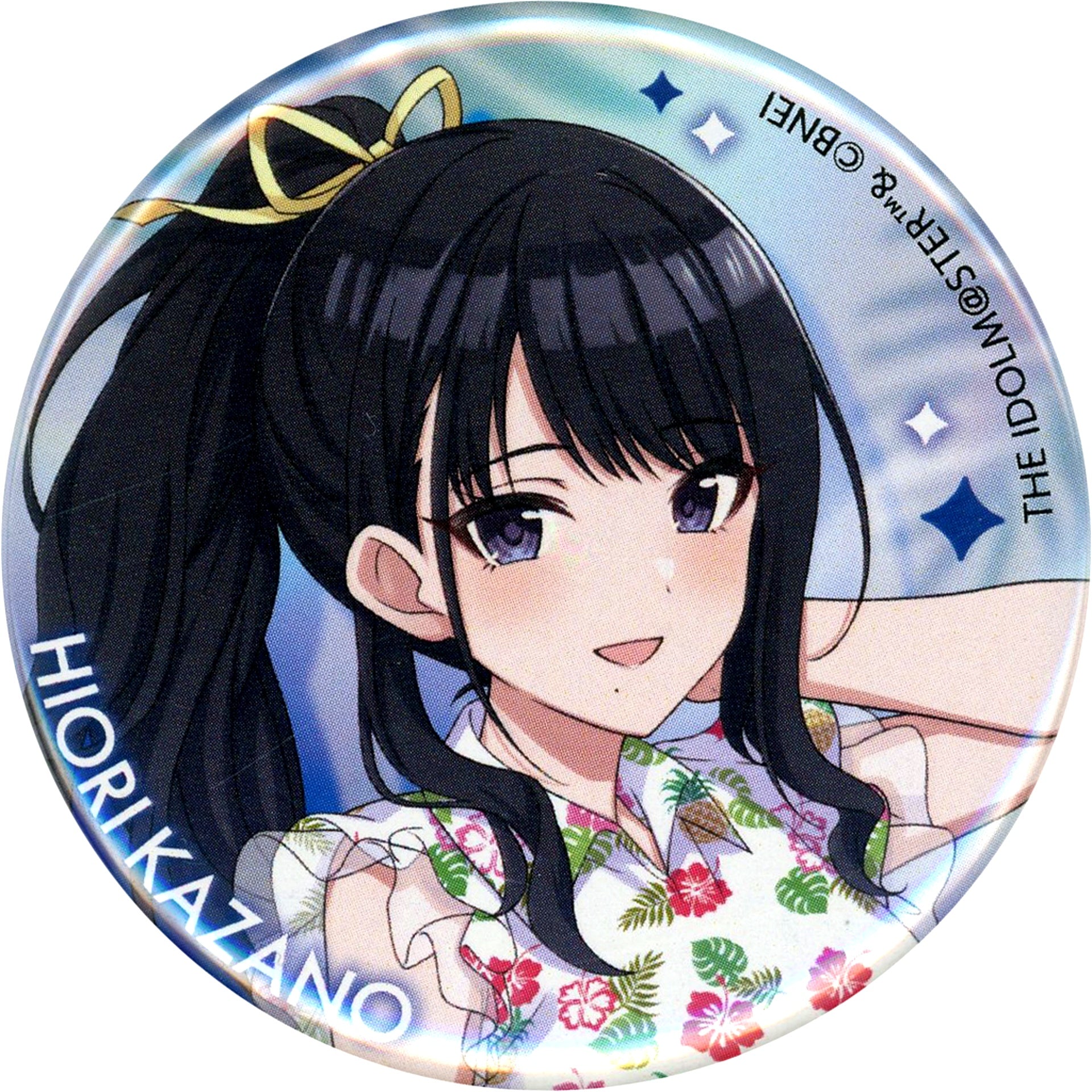 Hiori Kazano Idolmaster Shiny Colors x Yomiuriland Button A tropical style [USED]