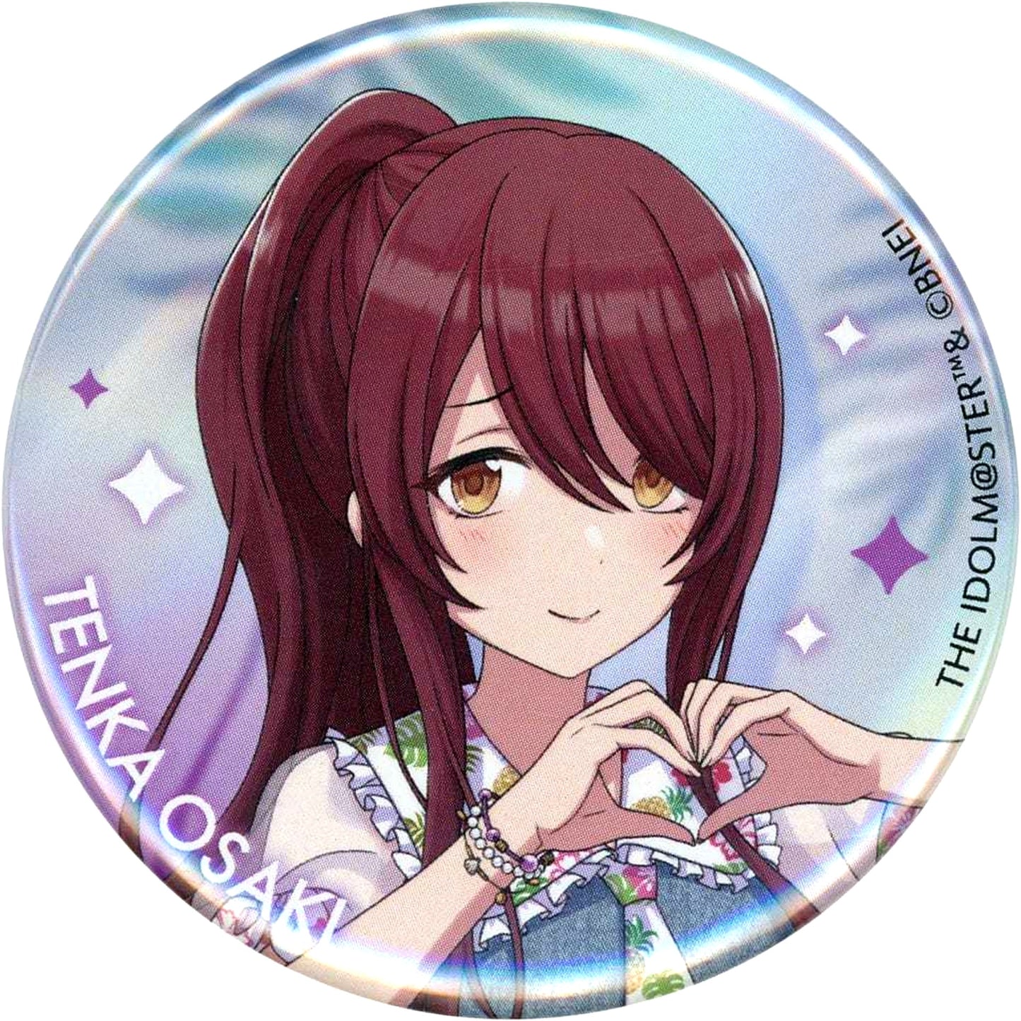 Tenka Osaki The Idolmaster Shiny Colors Yomiuriland Badge B Tropical Style [USED]