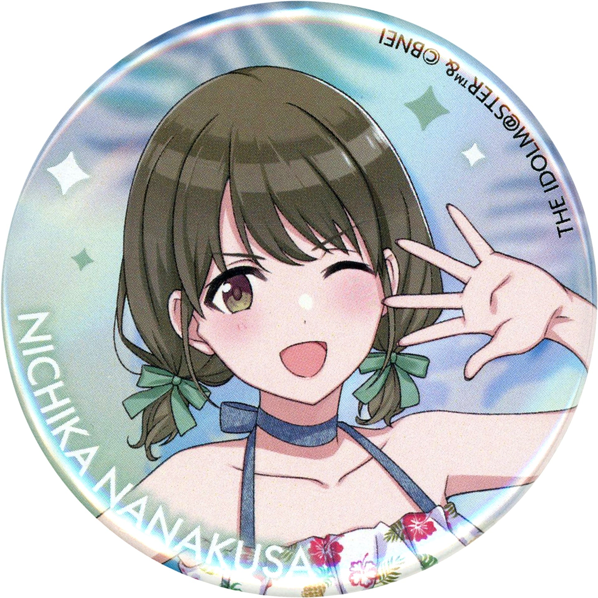 Nichika Nanakusa The Idolmaster Shiny Colors Yomiuriland Badge B Tropical Style [USED]