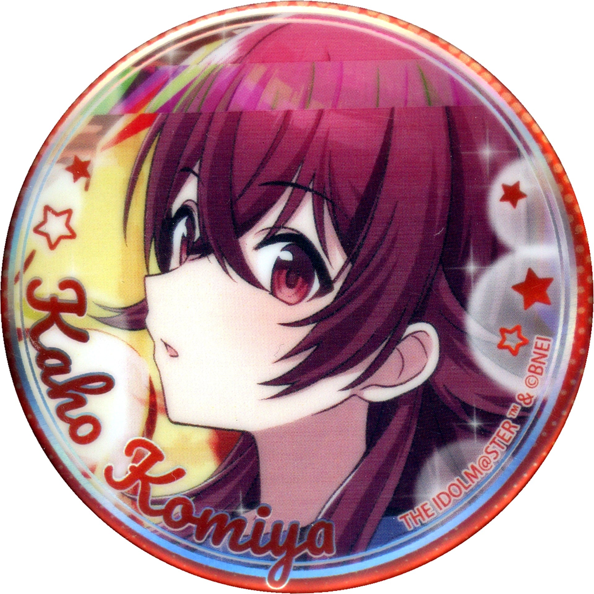 Kaho Komiya The Idolmaster Shiny Colors Yomiuriland Aurora Badge A [USED]