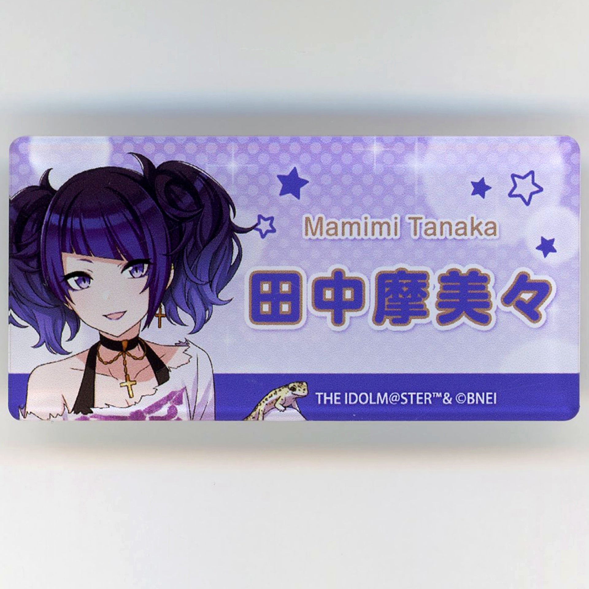 Mamimi Tanaka The Idolmaster Shiny Colors Yomiuriland Name Plate Badge B [USED]