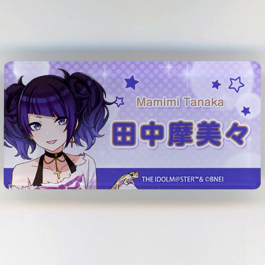 Mamimi Tanaka The Idolmaster Shiny Colors Yomiuriland Name Plate Badge B [USED]